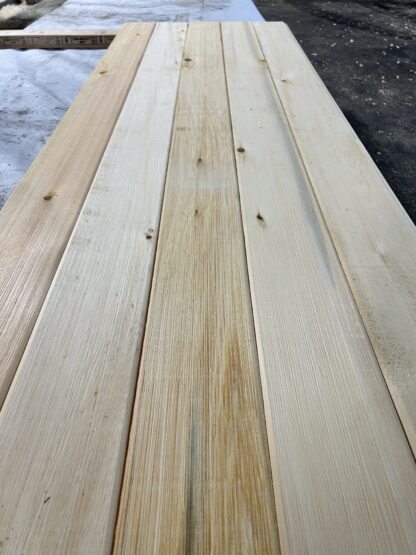 1x6 Yellow Cedar Appearance grade T&G Fencing look