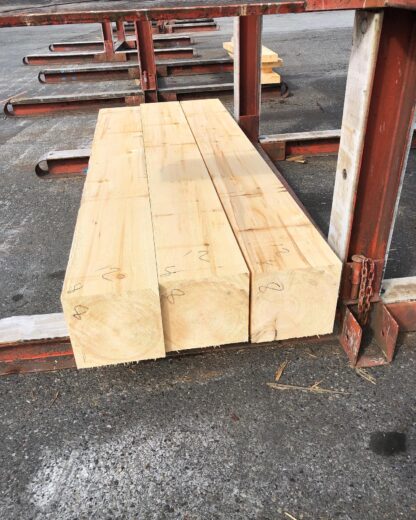 12x12 Yellow Cedar posts short