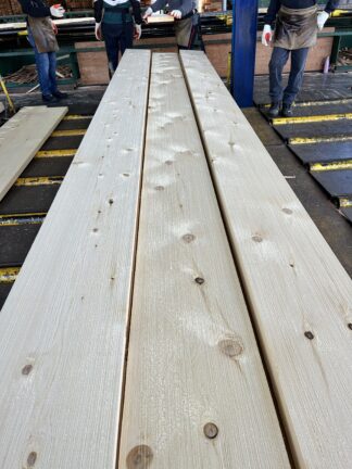 2x12 Yellow Cedar Rougher Headed Boards