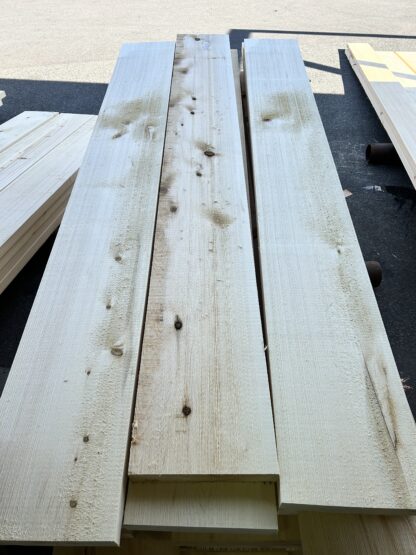 2x12 Yellow Cedar Rougher Headed Boards 3